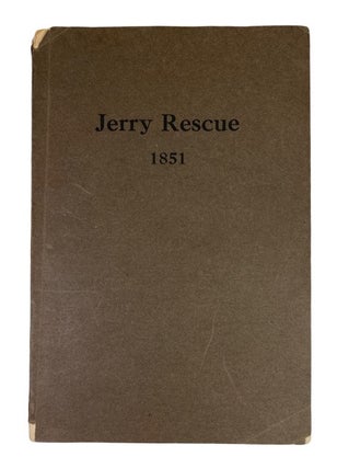 The Jerry Rescue: October 1, 1851