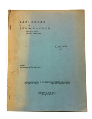 Item #49875 A Self-Study, 1967. [cover title]. Inc Carver Foundation of Norwalk, Conn Norwalk