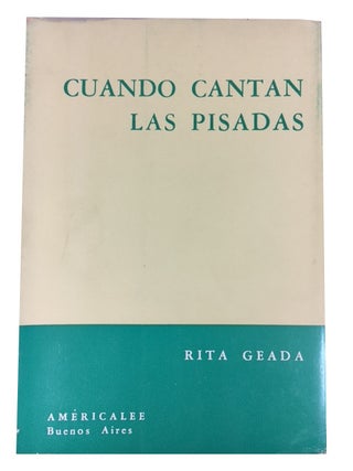 Item #60101 Cuando cantan las pisadas. Rita Geada