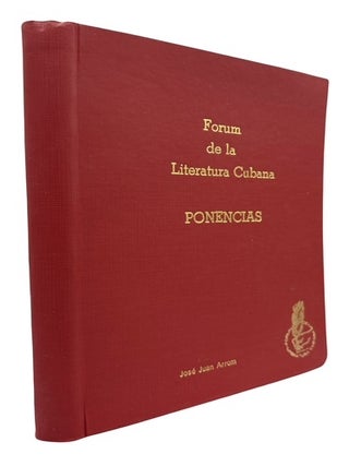 Item #60130 Forum de la Literatura Cubana