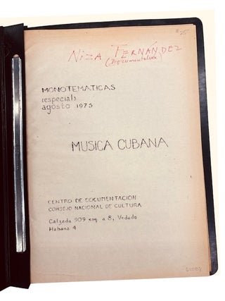 Item #61087 Musica Cubana