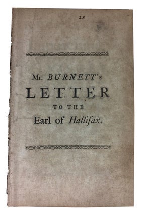 Item #64984 The Necessity of Impeaching the Late Ministry. In a Letter to the Earl of Hallifax....