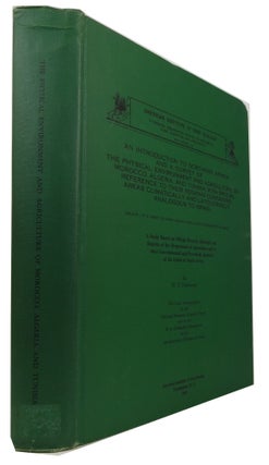 Item #70009 A Survey of North African Agro-Climatic Counterparts of Israel and a Survey of the...