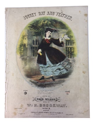 Item #71302 Jockey Hat and Feather. W. H. Brockway, Frederick Wilson, music, words