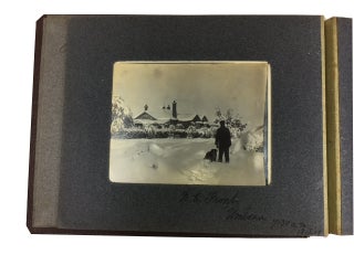 Item #71885 Johannesburg's Record Snowfall in 1909. [our title]. Photo Album