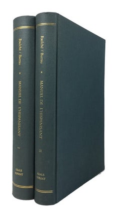 Item #77021 Manuel de l'Hispanisant. [2 vols.] [1970 Kraus reprint]. R. Foulche-Delbosc, L....
