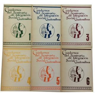 Item #78105 Cuadernos del Seminario de Integracion Social Guatelmalteca [series title], Nos. 1-6...