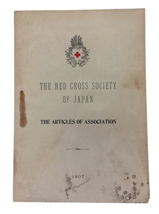 Item #78832 Three Items: Articles of Association; Letter; and a 1901 Act. Red Cross Society of Japan