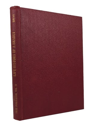Item #78969 The Life-History of a Brahui. Denys Bray