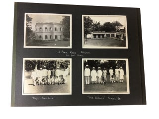 Item #79573 Switzerland and India, especially West Bengal, 1925-1928. [our title]. Photo Album
