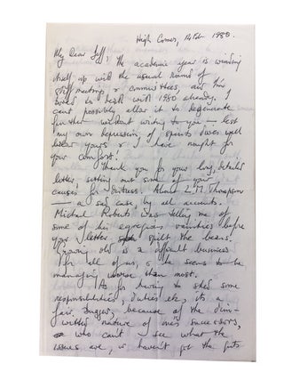 Archive of Letters and Other Materials