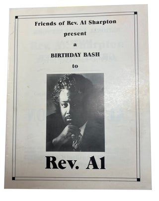 Item #82598 Friends of Rev. Al Sharpton Present a Birthday Bash to Rev. Al. Al Sharpton