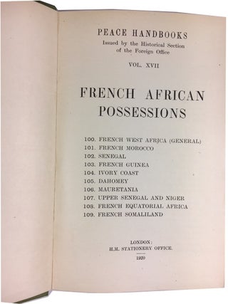 German African Possessions (Late)