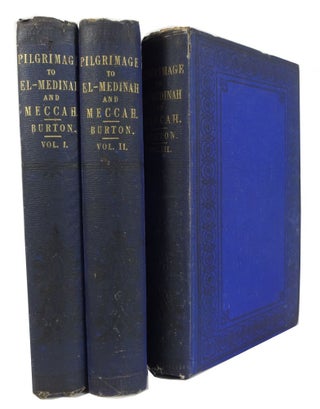 Item #84035 Personal Narrative of a Pilgrimage to El Medinah and Meccah. [1st ed.] [3 volumes]....