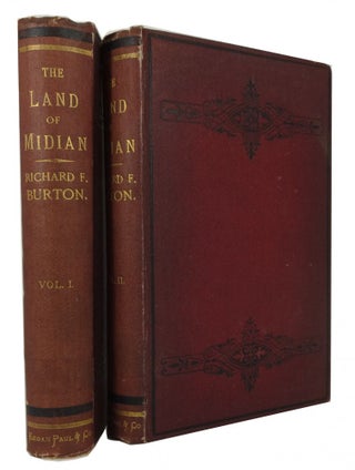Item #84336 The Land of Midian (Revisited). Richard Francis Burton