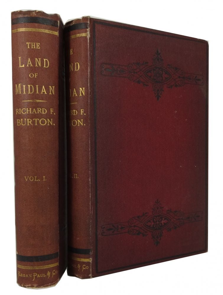 Item #84336 The Land of Midian (Revisited). Richard Francis Burton.