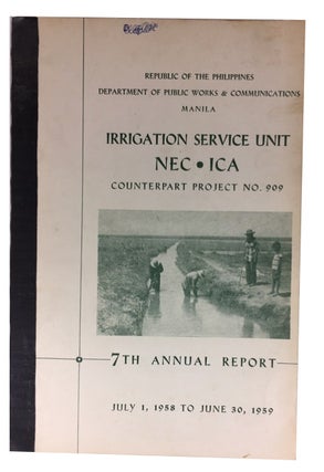 Item #85194 7th Annual Report, July 1, 1958 to June 30, 1959. Republic of the Philippines....