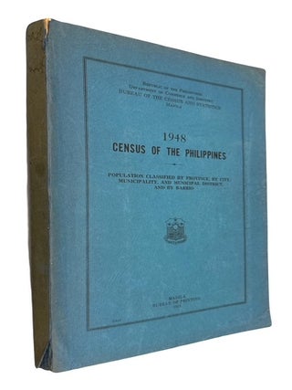 Item #85206 1948 Census of the Philippines: Population Classified by Province, by City,...
