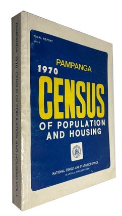 Item #85210 Pampanga. 1970 Census of Population and Housing. Philippines . National Census,...