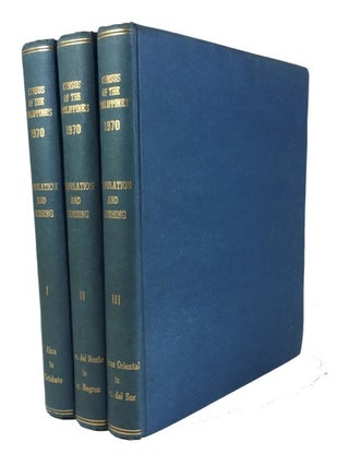 Item #85213 Census of Population and Housing: 1970. Advance Reports Nos. 1-47 and 49-67....