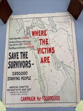 Item #85234 Where the Victims Are ... Save the Survivors -- 3,950,000 Starving People ......