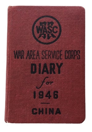 Item #85292 Diary for 1946. China. [cover title