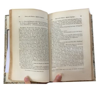Journal of the Bombay Branch of the Royal Asiatic Society. Bound volume containing two early issues (January, 1849 and January, 1850)