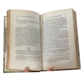 Journal of the Bombay Branch of the Royal Asiatic Society. Bound volume containing two early issues (January, 1849 and January, 1850)