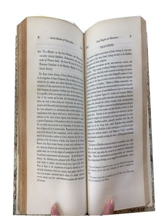 Journal of the Bombay Branch of the Royal Asiatic Society. Bound volume containing two early issues (January, 1849 and January, 1850)