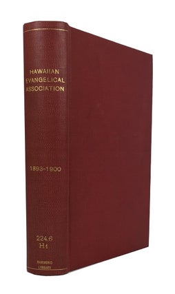 Item #85489 [Thirtieth through Thirty-Seventh] Annual Report of the Hawaiian Evangelical...