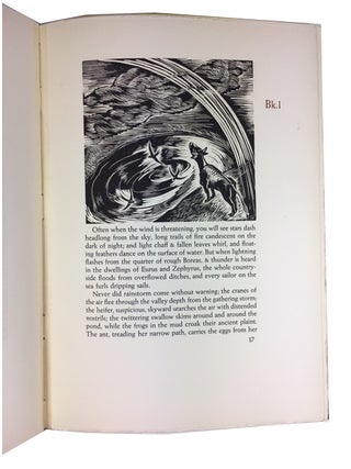 The Georgics of Virgil. English Version and Woodcuts by Elfriede Abbe