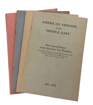 Item #86364 Four Anuual Reports: First (1951-1952); Second (1952-1953); Third (1953-1954); and...