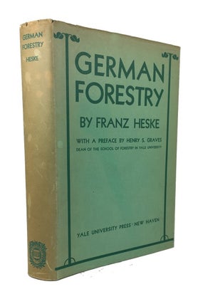 Item #86487 German Forestry. Franz Heske