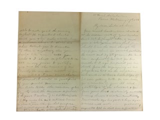 18 Letters and Other Documents from the 1870s and 1880s.