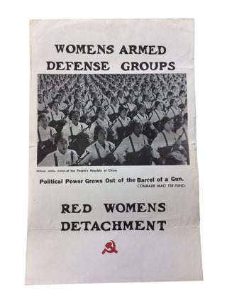 Item #86687 Womens Armed Defense Groups. Militant militia Women of the People's Republic of...