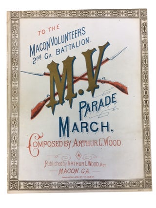 Item #86691 "M. V." Parade March. Arthur L. Wood