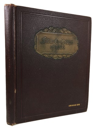 Item #87033 The Fleur-O-Scope 1925. New York Homeopathic Medical College, Flower Hospital. Students