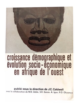 Item #87048 Croissance demographique et evolution socio-economique en Afrique de l'Ouest: recueil...