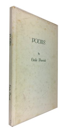 Item #87392 Poems. Cecile Parrish