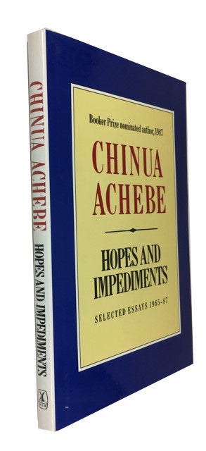Item #87396 Hopes and Impediments: Selected Essays 1965-1987. Chinua Achebe.