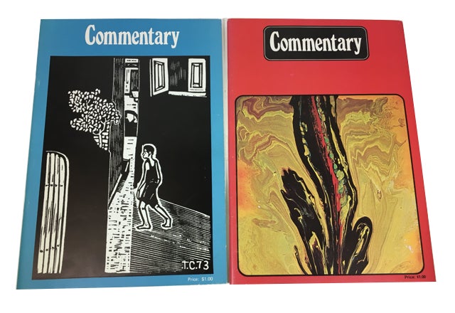 Item #87427 Commentary, Two issues: Vol. 1, Nol 2 (November 1975) and Vol. II, No. 1 (August 1976)