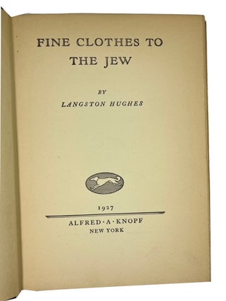 Fine Clothes to the Jew