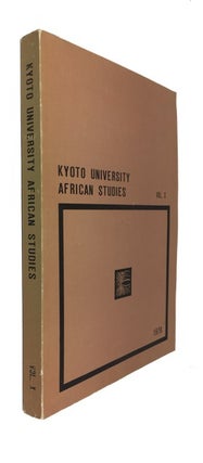 Item #87509 Kyoto University African Studies, Vol. X (1976). Yutaka Tani