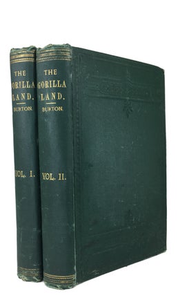 Item #87565 Two Trips to Gorilla Land and the Cataracts of the Congo. Richard F. Francis Burton