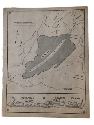 Item #87740 Borough of Richmond's Solution of Housing Problem. New York . Borough of Richmond...