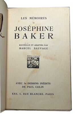 Les Memoires de Josephine Baker
