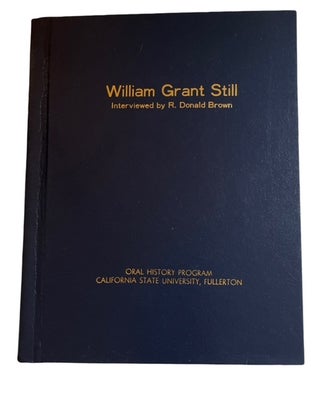 Item #87898 William Grant Still. R. Donald Brown