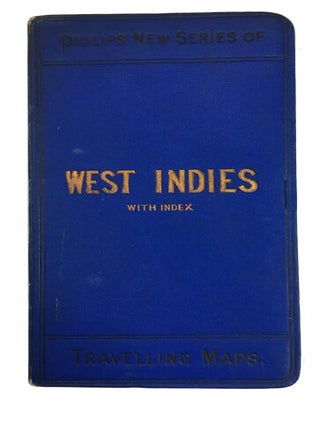 Item #88220 West India Islands, & British Guiana. Folding Map