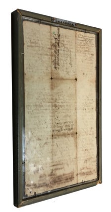 Original Bill of Sale conveying 23 acres of land in Killingworth from Obadiah Platts to William Willcocks in 1737 for the sum of 8 pounds current money.