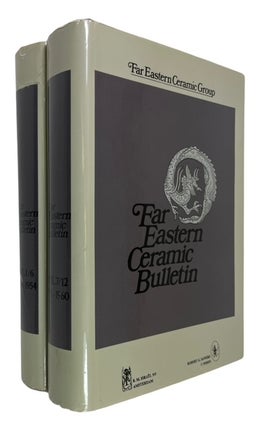 Item #88660 Far Eastern Ceramic Bulletin, Volumes 1-12 (1948-1960). Serial Nos. 1-43. Far Eastern...